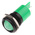 RS PRO Green Panel Mount Indicator, 230V ac, 22mm Mounting Hole Size