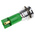 RS PRO Green Panel Mount Indicator, 16mm Mounting Hole Size, Solder Tab Termination
