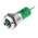 RS PRO Green Panel Mount Indicator, 115 V dc, 230V ac, 16mm Mounting Hole Size, Solder Tab Termination