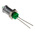 RS PRO Green Panel Mount Indicator, 2V dc, 6mm Mounting Hole Size, Lead Pin Termination