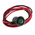 RS PRO Green Panel Mount Indicator, 24V dc, 12mm Mounting Hole Size, Lead Wires Termination