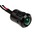 RS PRO Green Panel Mount Indicator, 12V dc, 12mm Mounting Hole Size, Lead Wires Termination