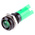 RS PRO Green Panel Mount Indicator, 240V, 14.5mm Mounting Hole Size, Solder Tab Termination, IP40