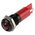 RS PRO Red Flashing LED Panel Mount Indicator, 24V dc, 14mm Mounting Hole Size, Solder Tab Termination