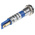 RS PRO Blue Panel Mount Indicator, 24V dc, 8mm Mounting Hole Size, Solder Tab Termination