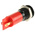 RS PRO Red Panel Mount Indicator, 12V dc, 14mm Mounting Hole Size, Solder Tab Termination