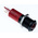 RS PRO Red Panel Mount Indicator, 230V ac, 14mm Mounting Hole Size, IP67