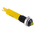 RS PRO Yellow Panel Mount Indicator, 24V dc, 6mm Mounting Hole Size, Solder Tab Termination