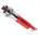 RS PRO Red Flashing LED Panel Mount Indicator, 12V dc, 8mm Mounting Hole Size, Solder Tab Termination