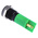 RS PRO Green Panel Mount Indicator, 230V ac, 14mm Mounting Hole Size, IP67