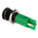 RS PRO Green Panel Mount Indicator, 12V dc, 14mm Mounting Hole Size, Solder Tab Termination