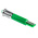RS PRO Green Panel Mount Indicator, 24V ac, 8mm Mounting Hole Size, Solder Tab Termination