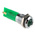 RS PRO Green Panel Mount Indicator, 12V, 14mm Mounting Hole Size, IP67