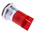 RS PRO Red Panel Mount Indicator, 230V ac, 22mm Mounting Hole Size
