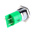 RS PRO Green Panel Mount Indicator, 230V ac, 22mm Mounting Hole Size