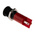 RS PRO Red Panel Mount Indicator, 24V dc, 14mm Mounting Hole Size, Solder Tab Termination