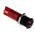 RS PRO Red Panel Mount Indicator, 24V dc, 14mm Mounting Hole Size, Solder Tab Termination