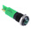 RS PRO Green Panel Mount Indicator, 24V dc, 14mm Mounting Hole Size, Solder Tab Termination
