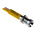 RS PRO Yellow Panel Mount Indicator, 24V dc, 8mm Mounting Hole Size, Solder Tab Termination