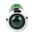 RS PRO Green Panel Mount Indicator, 12V dc, 14mm Mounting Hole Size, Solder Tab Termination