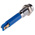 RS PRO Blue Panel Mount Indicator, 12V dc, 6mm Mounting Hole Size, Solder Tab Termination