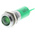 RS PRO Green Panel Mount Indicator, 240V, 14.5mm Mounting Hole Size, Solder Tab Termination, IP40