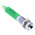 RS PRO Green Panel Mount Indicator, 12V dc, 6mm Mounting Hole Size, Solder Tab Termination