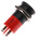 RS PRO Red Panel Mount Indicator, 12V, 22mm Mounting Hole Size, Solder Tab Termination