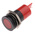 RS PRO Red Panel Mount Indicator, 12V, 22mm Mounting Hole Size, Solder Tab Termination