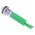 RS PRO Green Panel Mount Indicator, 24V ac/dc, 8mm Mounting Hole Size, Solder Tab Termination, IP67