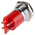 RS PRO Red Panel Mount Indicator, 22mm Mounting Hole Size, Solder Tab Termination