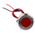 RS PRO Red Panel Mount Indicator, 24V dc, 22mm Mounting Hole Size, Lead Wires Termination, IP67