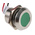 RS PRO Green Panel Mount Indicator, 24V dc, 22mm Mounting Hole Size, Lead Wires Termination, IP67