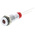 RS PRO Red Panel Mount Indicator, 2V dc, 6mm Mounting Hole Size, IP67