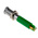 RS PRO Green Panel Mount Indicator, 24V dc, 6mm Mounting Hole Size, Solder Tab Termination, IP67