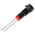 RS PRO Red Panel Mount Indicator, 2V dc, 6mm Mounting Hole Size, IP67