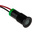 RS PRO Green Panel Mount Indicator, 2V dc, 8mm Mounting Hole Size, Lead Wires Termination, IP67