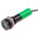 RS PRO Green Panel Mount Indicator, 12V dc, 8mm Mounting Hole Size, Lead Wires Termination, IP67