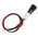 RS PRO White Panel Mount Indicator, 12V dc, 8mm Mounting Hole Size, Lead Wires Termination, IP67