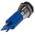RS PRO Blue Panel Mount Indicator, 24V dc, 14mm Mounting Hole Size, Solder Tab Termination, IP67