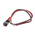 RS PRO Red Panel Mount Indicator, 24V dc, 6mm Mounting Hole Size, Lead Wires Termination, IP67