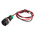RS PRO Green Panel Mount Indicator, 2V dc, 8mm Mounting Hole Size, Lead Wires Termination, IP67