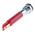 RS PRO Red Panel Mount Indicator, 12V dc, 8mm Mounting Hole Size, Faston, Solder Lug Termination, IP67