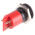 RS PRO Red Panel Mount Indicator, 110V ac, 22mm Mounting Hole Size, Solder Tab Termination