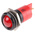 RS PRO Red Panel Mount Indicator, 110V ac, 22mm Mounting Hole Size, Solder Tab Termination
