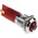 RS PRO Red Flashing LED Panel Mount Indicator, 24V dc, 14mm Mounting Hole Size, Solder Tab Termination