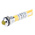 RS PRO Yellow Panel Mount Indicator, 110V ac, 8mm Mounting Hole Size, Solder Tab Termination