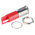 RS PRO Red Panel Mount Indicator, 2V dc, 14mm Mounting Hole Size, Solder Tab Termination