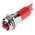 RS PRO Red Panel Mount Indicator, 2V dc, 14mm Mounting Hole Size, Solder Tab Termination