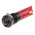 RS PRO Red Panel Mount Indicator, 12V, 14mm Mounting Hole Size, IP40
